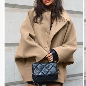 Zara oversized wool coat
